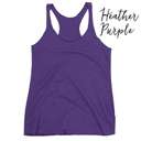 Small Purple Soft Tri-Blend Tank | XS-XL | Many Colors | Ultra Soft Fabric