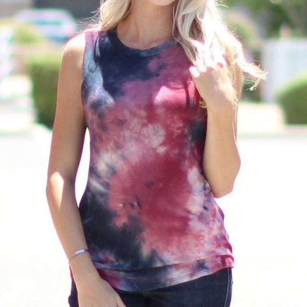 Tie Dye Tank | S-XL | Ultra-Soft Fabric | Trending Tie-Dye Pattern | Perfect for Layering