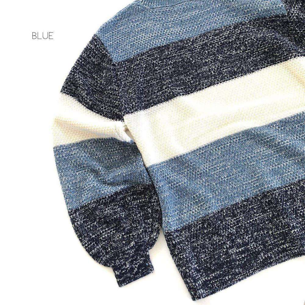 Heather Block Sweater | S-XL | Turtle Neck | Color Block Design | Cozy Knit