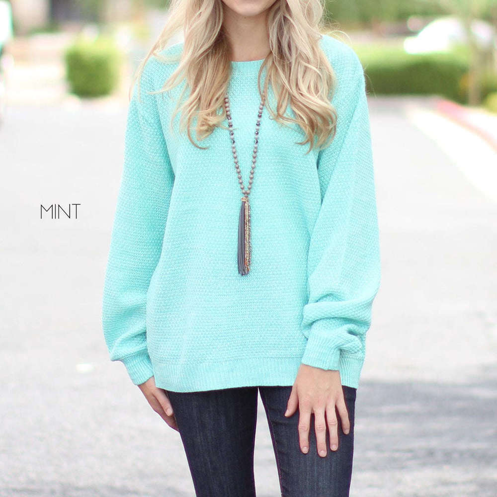 Heather Knit Sweater | S-1XL | Ultra-Soft Fabric | Cozy Knit Design