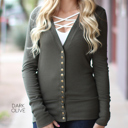  Snap Button Cardigan | S-XL