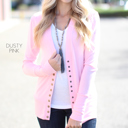  Snap Button Cardigan | S-XL