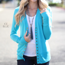  Snap Button Cardigan | S-XL