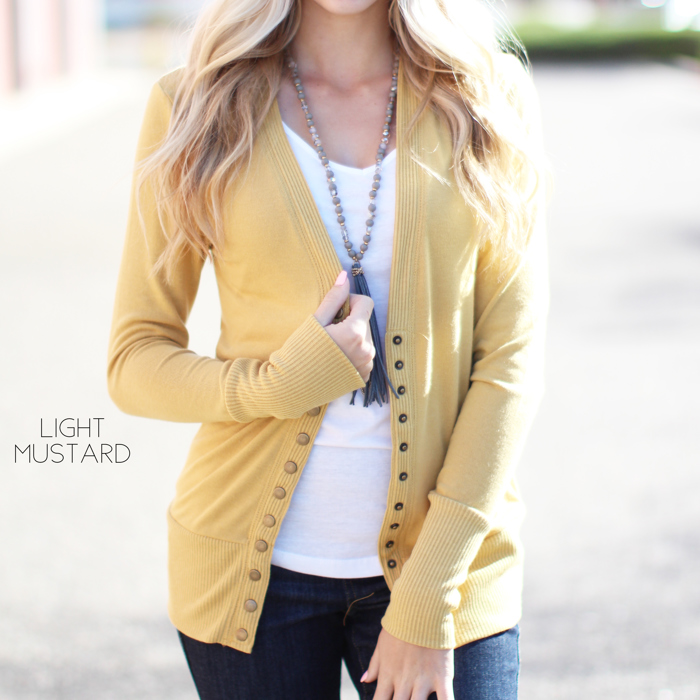 Snap Button Cardigan | S-XL