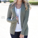  Snap Button Cardigan | S-XL