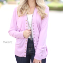  Snap Button Cardigan | S-XL