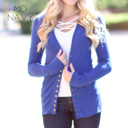  Snap Button Cardigan | S-XL