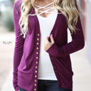  Snap Button Cardigan | S-XL