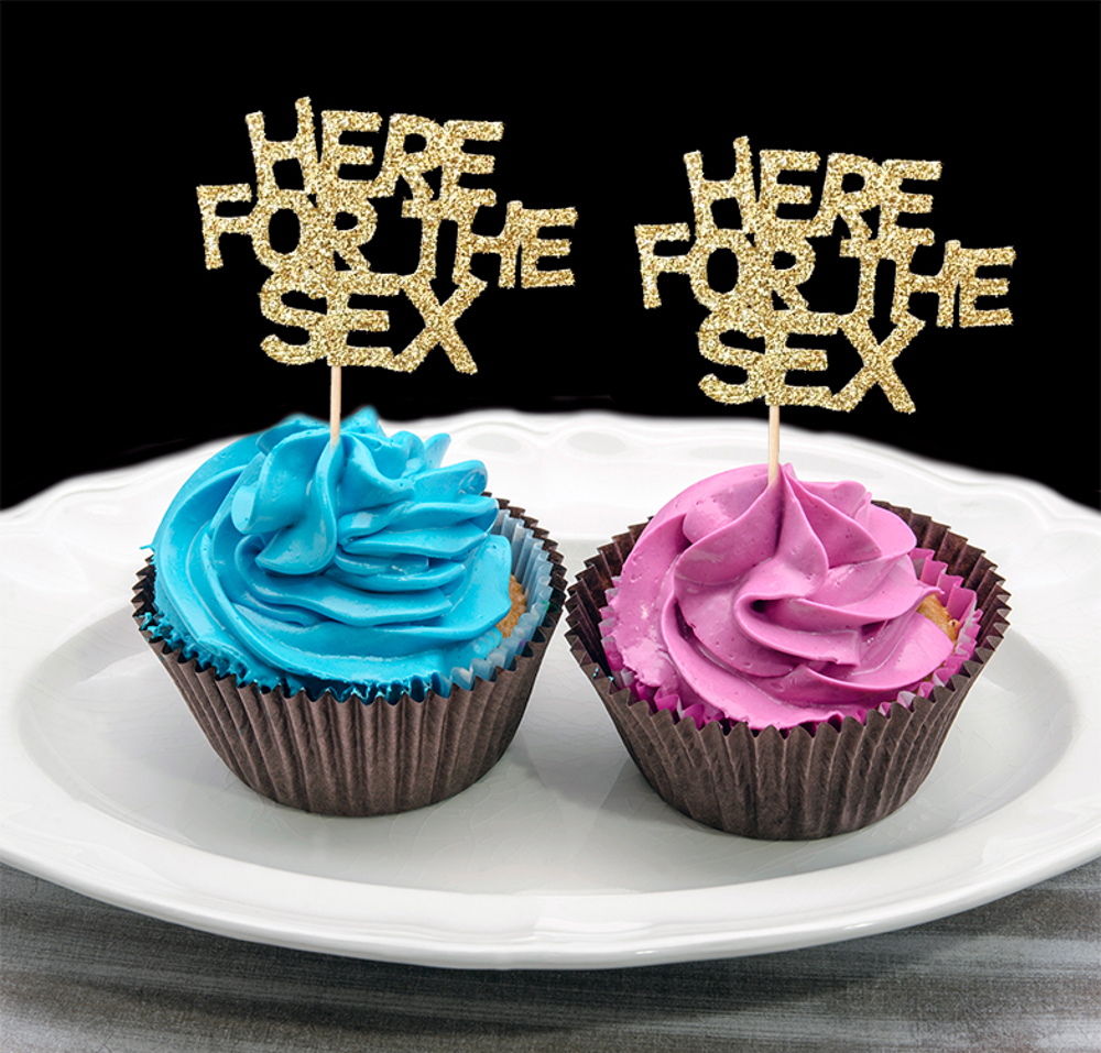 Here for the Sex Cupcake Toppers