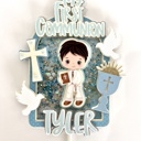  My first communion cake topper