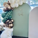  Balloon Package for Baby Boy Shower Gold Accents