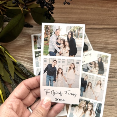 Family Photo Strip Magnet