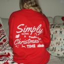  Christmas Sweatshirt- Simply Having a Wonderful Christmas Time