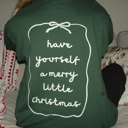  Christmas Sweatshirt- Have Yourself A Merry Little Christmas