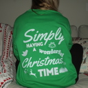  Christmas Sweatshirt- Simply Having a Wonderful Christmas Time