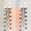  Judy Blue High Waist Slim White Denim Short 150362