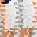  Judy Blue High Waist Slim White Denim Short 150362