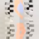  Judy Blue High Waist Slim White Denim Short 150362