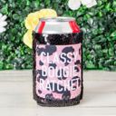  Peachy Keen Classy Bougie Ratchet Black Sequin Regular Can Cooler