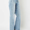  Judy Blue High Waist Light Wash Straight Denim 82501