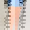  Judy Blue Mid Rise Slim Denim Short 152109