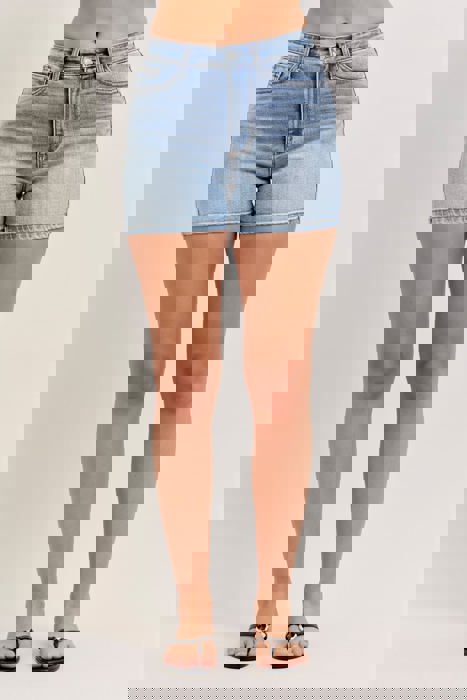 Judy Blue High Waist Slim Denim Short 152104