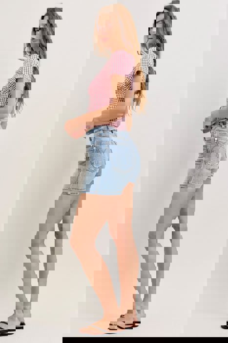 Judy Blue High Waist Slim Denim Short 152104