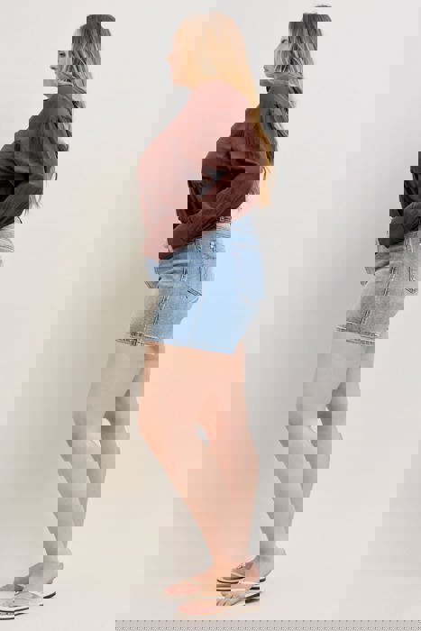 Judy Blue High Waist Slim Denim Short 152104