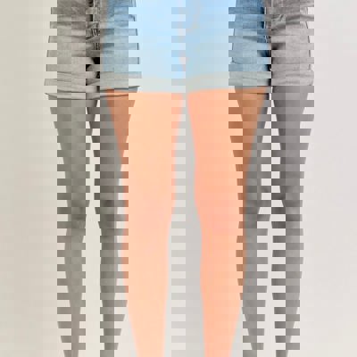 Judy Blue High Waist Tummy Control Slim Denim Short 150361