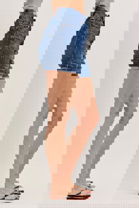 Judy Blue High Waist Tummy Control Slim Denim Short 150350