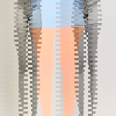 Judy Blue High Waist Slim Cell Phone Back Pocket Denim Short 152113