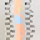  Judy Blue High Waist Slim Cell Phone Back Pocket Denim Short 152113