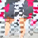  Birdie Crossover Lined Active Shorts in Black