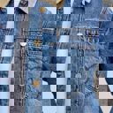  Judy Blue Rigid Barn Corduroy Denim Jacket 7886