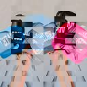  Southern Bliss Sunkissed Hot Pink Otto Trucker Hat