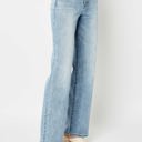  Judy Blue High Waist Light Wash Straight Denim 82501 - Plus