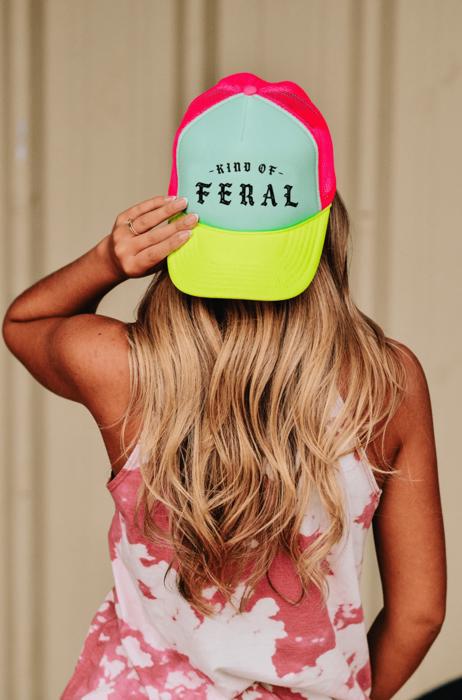 Southern Bliss Kind of Feral Otto Trucker Hat
