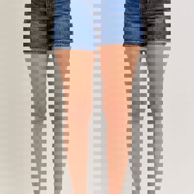 Judy Blue High Waist Tummy Control Slim Denim Short 150351