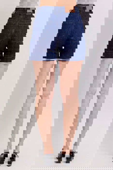 Judy Blue High Waist Dark Trouser Denim Short 15290