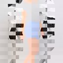  Judy Blue High Waist Dark Trouser Denim Short 15290