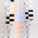  Judy Blue High Waist Dark Trouser Denim Short 15290