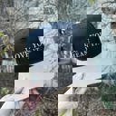  Southern Bliss Love You Mean It Black Canvas Otto Trucker Hat