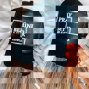  Southern Bliss Pray Behind My Back Black Otto Trucker Hat