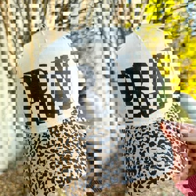 Southern Bliss Pray Leopard Canvas Otto Trucker Hat