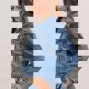  Judy Blue Rigid Barn Corduroy Denim Jacket 7886