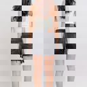  Judy Blue High Waist Black Cut Off Dad Denim Short 15286