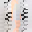  Judy Blue High Waist Black Cut Off Dad Denim Short 15286