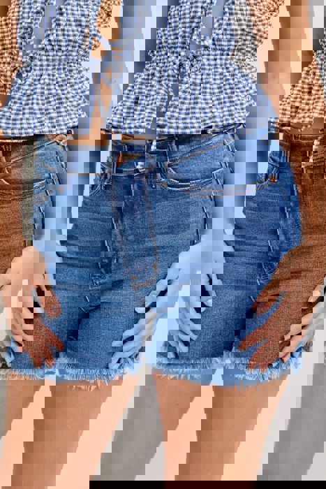 Judy Blue High Waist Slim Denim Short 152105