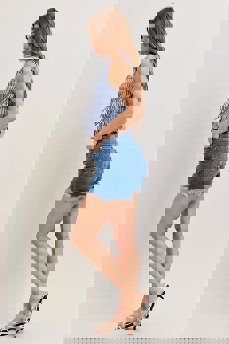 Judy Blue High Waist Slim Denim Short 152105