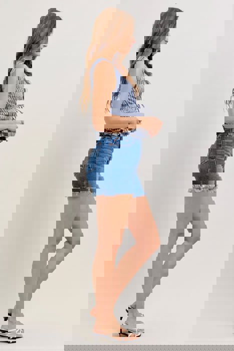 Judy Blue High Waist Slim Denim Short 152105